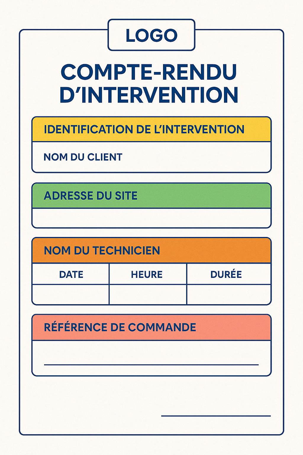 Compte rendu d intervention
